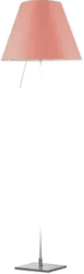Luceplan Costanza D13 gulvlampe edgy pink