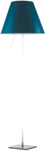 Luceplan Costanza D13 gulvlampe petroleum blue