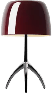 Foscarini Lumiere Grande bordlampe kirsebærrød