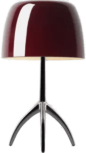 Foscarini Lumiere Piccola bordlampe Kirsebærrød