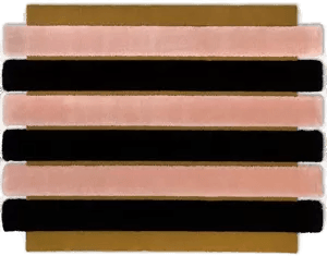 Ogeborg ODC Segment Rug Stripe teppe 154x200 cm