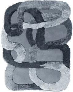 Ogeborg The Tangles ullteppe Cloudy blue