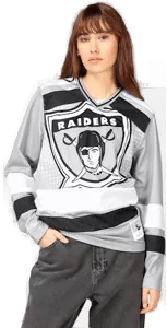 Mitchell & Ness Las Vegas Raiders genser Grå S