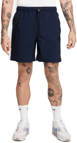 Nike Tech vevd shorts - Blå