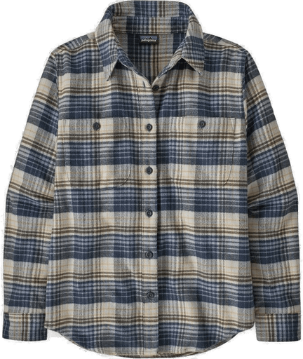 Patagonia W's Fjord Flannel Shirt Barnacle Blue