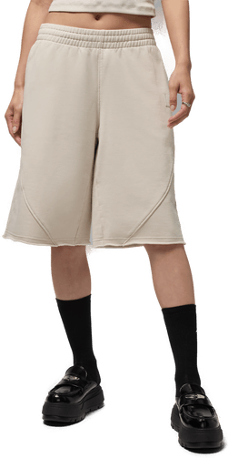 Jordan Flight Fleece frottéshorts dame - Brun