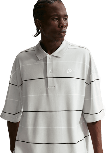 Nike Club stripete poloskjorte herre - Grå