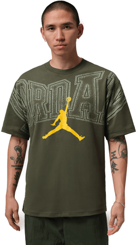 Jordan T-skjorte med trykk - Grønn