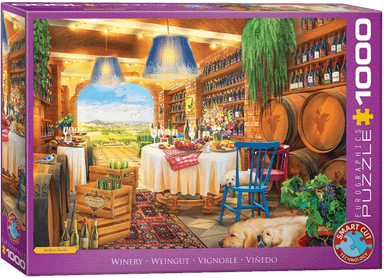 Puslespill 1000 Winery Eurographics