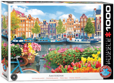 Puslespill 1000 Amsterdam Eurographics