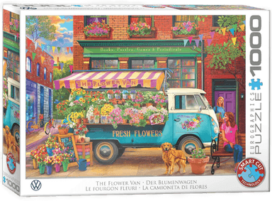 Puslespill 1000 VW Florist Eurographics