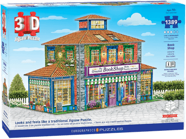 Puslespill 3D 1100 Bokhandel