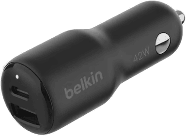 Belkin BoostCharge Dobbel USB-billader 42W