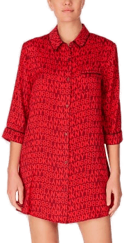 DKNY Only In Boyfriend Shirt Rød