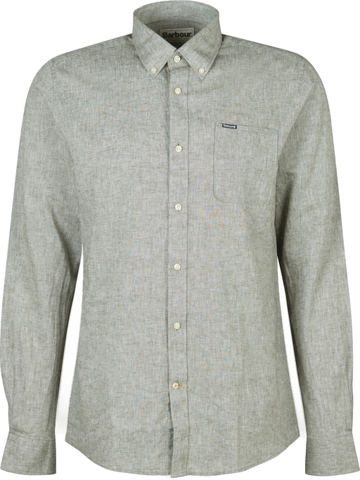 Barbour Nelson Skjorte Bleached Olive