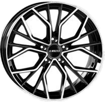 IT Wheels Tiara Black Polished 8x18 5/112 ET30 B66.5