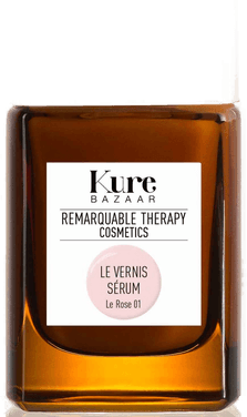 Kure Bazaar Therapy Strengthening Nail Polish Le Rose 1