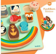 Adlibris Puslespill Balanselek Regnbue