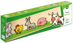 Adlibris Barnepuslespill Dyr 5 Biter
