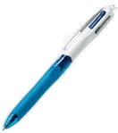 Kulepenn Bic 4-farger Grip Medium