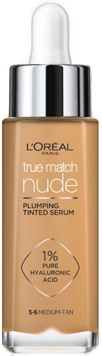 L'Oréal Paris True Match Nude Plumping Tinted Serum 5-6 Medium Tan