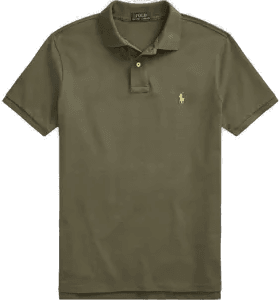 Ralph Lauren The Iconic Mesh Pique Grønn S