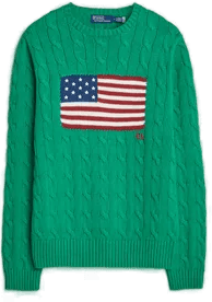 Ralph Lauren Polo Cotton Cable Sweater