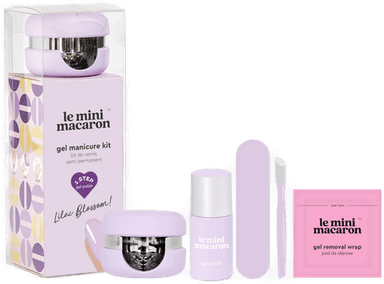 Le Mini Macaron Gel Manicure Kit Lilac Blossom