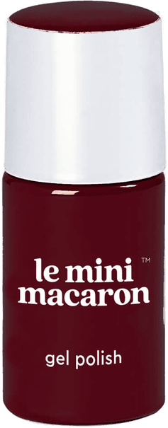Le Mini Macaron Gel Polish Chocolate Cherry