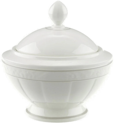 Villeroy & Boch Gray Pearl Sukkerskål 35 cl