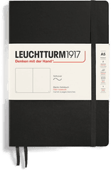 Adlibris Notatbok A5 Myk Svart