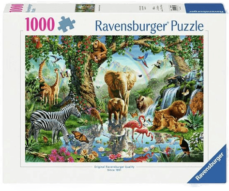 Ravensburger Jigsaw Puzzle Adventures in the Jungle 1000 pcs