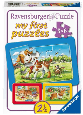 Ravensburger My Animal Friends 3x6 pcs.