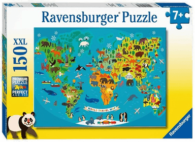 Ravensburger Animal World Map 150pcs