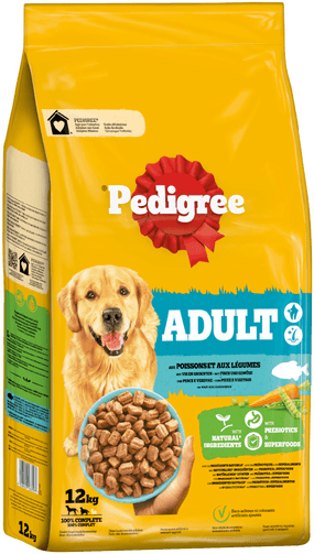 Pedigree Adult fisk & grønnsaker 12 kg