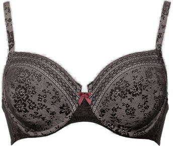 Rosa Faia BH Fleur Svart