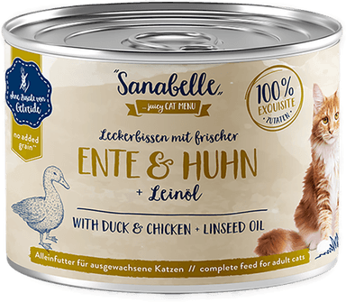 Sanabelle All Meat And og Kylling 24 x 195 g