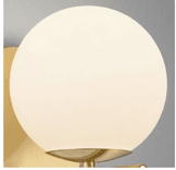 Trio Reserveglass Pure-lampe, hvit