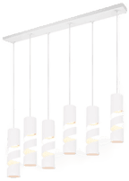 Trio Lighting Taklampe Stream 6 lamper