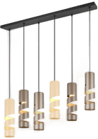 Trio Lighting Taklampe Stream - 6 lamper