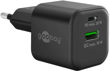 Goobay Nano USB-C Vegglader 20W