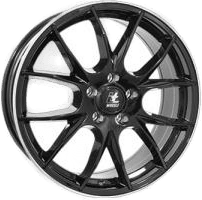 IT Wheels Kira Black Lip Polished 7.5x18 5/112 ET50 B57.1
