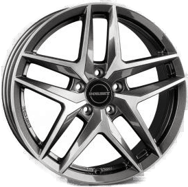BORBET Z Mistral Anthracite Gloss Pol 7.5x18 5/112 ET51 B66.7