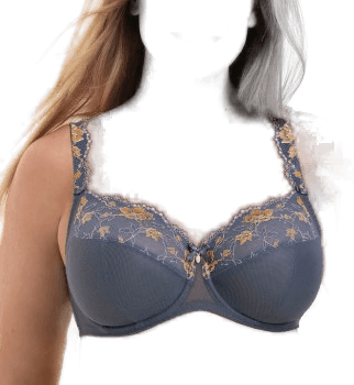 Rosa Faia Colette BH Blå