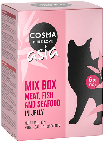 Cosma Blandet Prøvepakke Thai/Asia 6 x 100 g