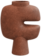 101 Copenhagen Tribal vase Terrakotta