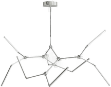 101 Copenhagen Stick chandelier Chrome