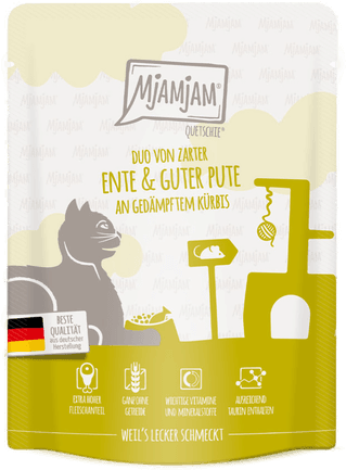 Mjamjam Quetschie And & Kalkun 24 x 300 g