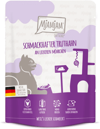 Mjamjam Quetschie Kalkun 24 x 300 g