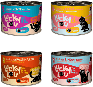 Lucky Lou Økonomipakke Voksen 24 x 200 g